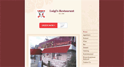 Desktop Screenshot of luigisinthepark.com